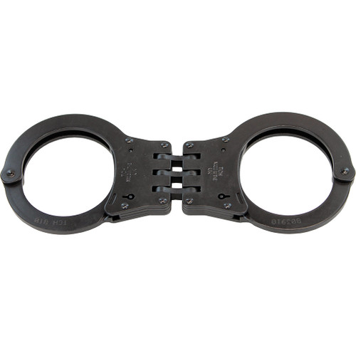 Total Control Black Hinged Handcuffs