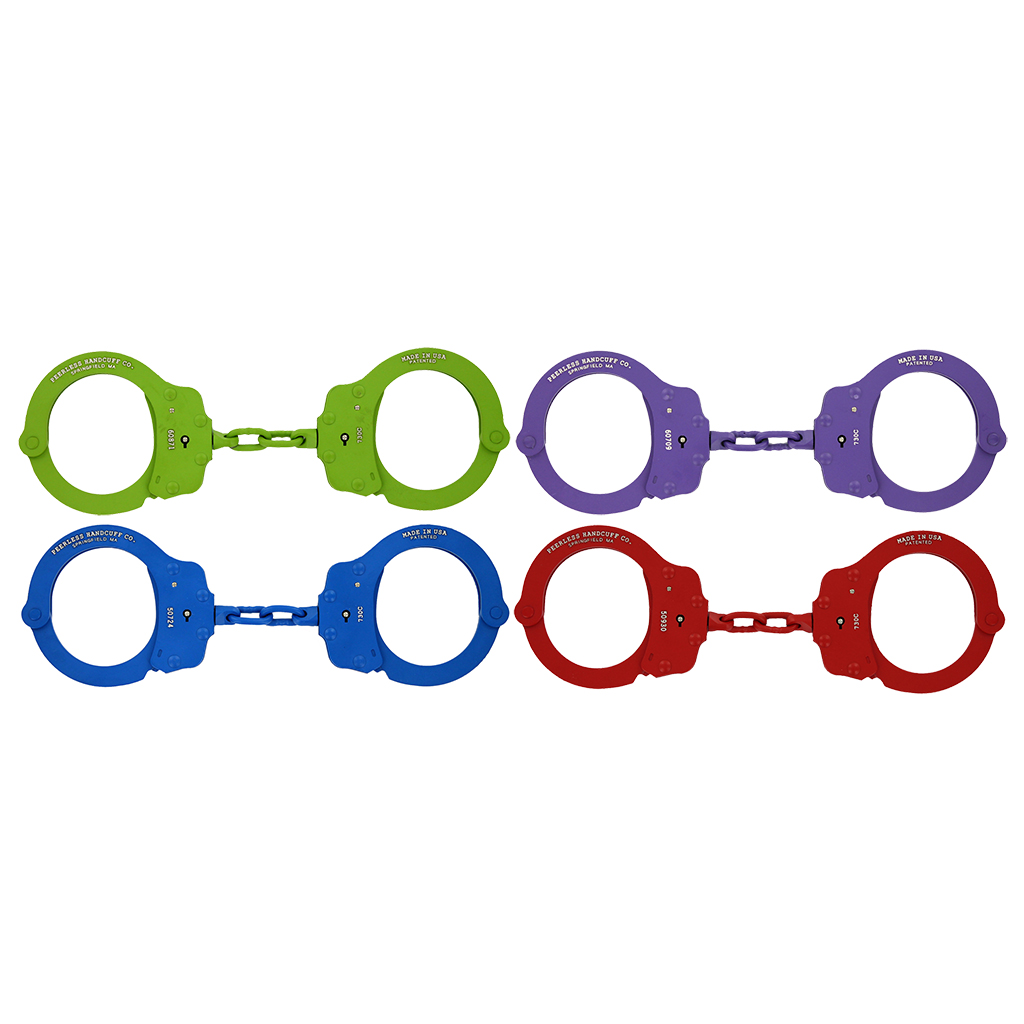 Peerless Model 730 Superlite Colored Aluminum Handcuffs