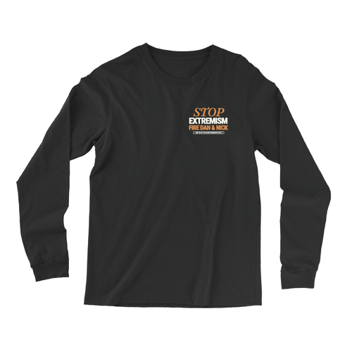 Stop Extremism (Black Long-Sleeve Tee) Stop Extremism (Black Long-Sleeve Tee)