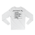Christmas List (White Long-Sleeve Tee)