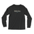 Alaska First Seal - Center (Black Long-Sleeve Tee)