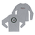 Alaska First Seal - Center (Dark Ash Long-Sleeve Tee)