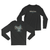 Fight For Alaska - Center (Black Long-Sleeve Tee)