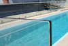 700Wx1200Hx12mm Frameless Glass Pool Fence Panel, 'A' Grade Quality, Australian Standards Pass Mark, Clear Toughened, Polished Edges and Corners