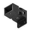 Underside view of 45 Degree Adjustable Aluminium Pool fence Swivel Bracket - Available in 10 Colours