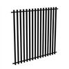 BARRIER - Batten Pool Safe Fence PANEL (BARR 50x25)1969mm Wide x 1800mm High - SATIN BLACK