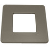 Flat 'Core-Drilled Post' Cover Plate - woodland Grey