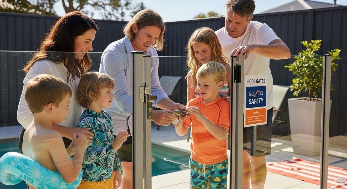 Understanding Pool Gates, Latches and Hinges Explained