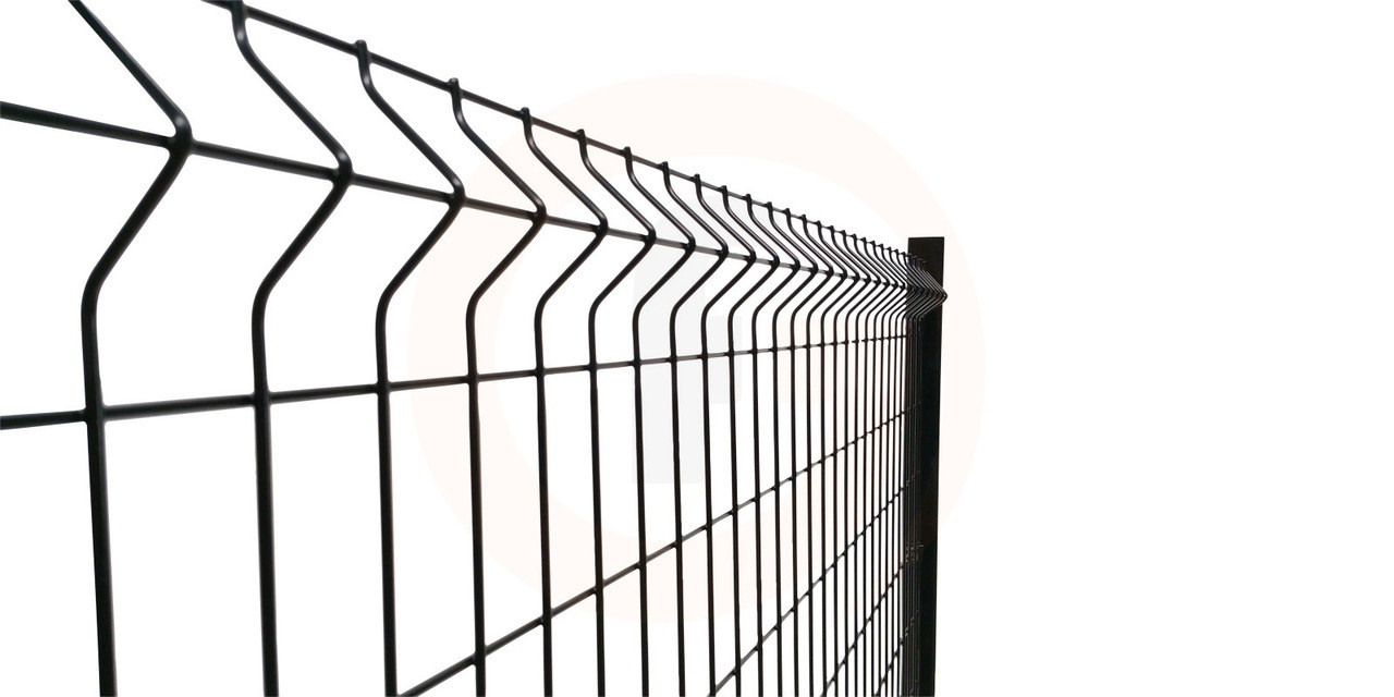 Jackaroo Handy Mesh Fence Panels Galvanized Powder Coated Black