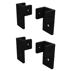 Bracket Batten Panel Fittings Set (Extra-Strong) for Verti-BARR Batten Fence Panel ...