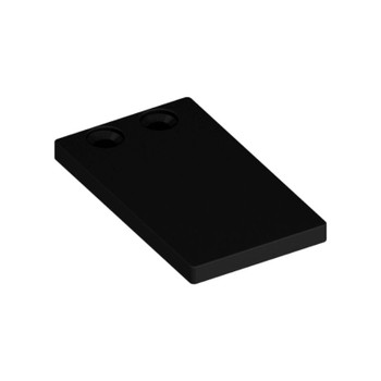 Batten Bottom Plate - Black