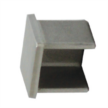 Stainless Square Mini Handrail 25mm 21mm End Cap - Fence Guru | Fencing Suppliers Australia-wide – Since 2014
