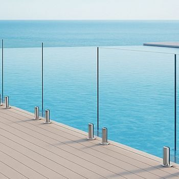 12mm Glass Balustrade System (Low-Level, Under 1m) 12mm Glass Balustrade System (Low-Level, Under 1m)