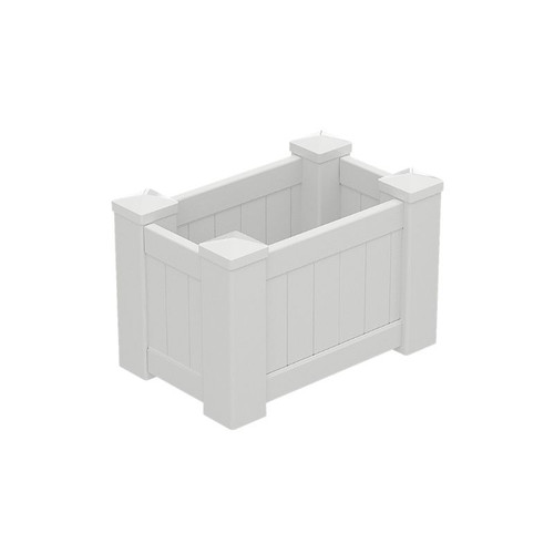 Large White PVC Planter Box - 795mm long x 505mm wide - 500mm high - Fence Guru | Fencing Suppliers Australia-wide – Since 2014 Large White PVC Planter Box - 795mm long x 505mm wide - 500mm high - Fence Guru | Fencing Suppliers Australia-wide – Since 2014
