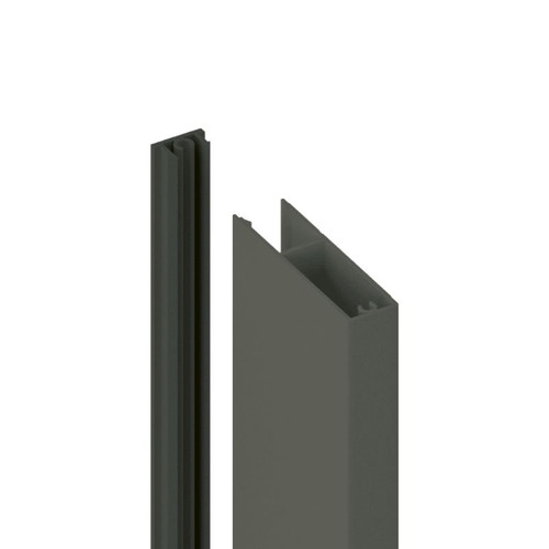 65x17mm Batten Front and Back Clip - 6100mm long - Grey 65x17mm Batten Front and Back Clip - 6100mm long - Grey