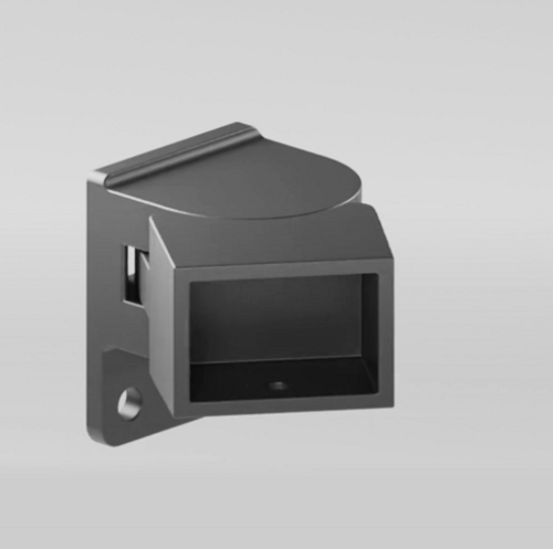 Adjustable Aluminium Pool Fence Bracket - Woodland Grey Adjustable Aluminium Pool Fence Bracket - Woodland Grey