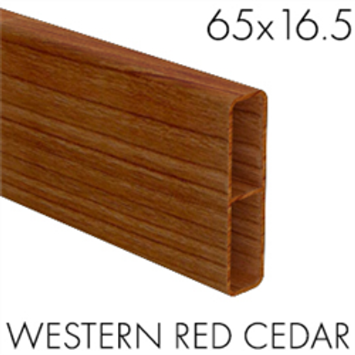65mm x 16.5mm Slat - 5800mm long - Western Red Cedar 65mm x 16.5mm Slat - 5800mm long - Western Red Cedar