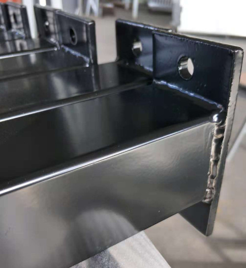 2.4m long Security Posts with welded base plates. 2 x 12.8mm holes. 130mm long x 70mm wide.