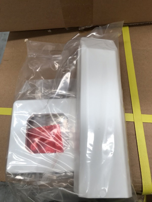Real photo of Matt White (ASA Thermoplastic) Pool Glass Insulated Cover - in packaging. Real photo of Matt White (ASA Thermoplastic) Pool Glass Insulated Cover - in packaging.