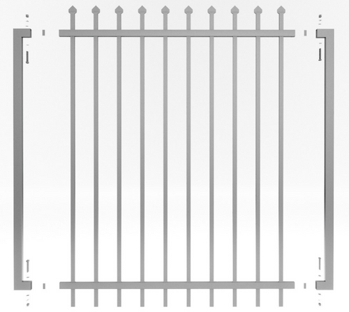 Make an ALUMINIUM security Gate from a Fence Panel - 1800mm High Make an ALUMINIUM security Gate from a Fence Panel - 1800mm High