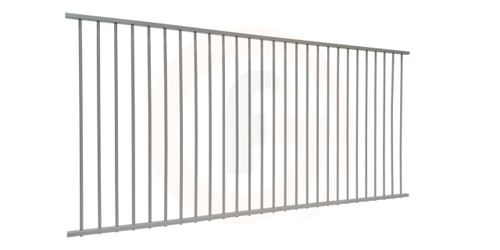 Aluminium Pool Fence Panel Grey