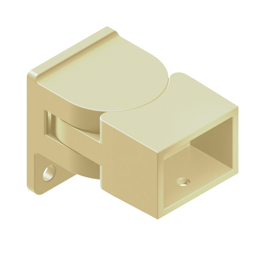 45 Degree Adjustable Aluminium Pool Fence Swivel Bracket - Primrose Cream 45 Degree Adjustable Aluminium Pool Fence Swivel Bracket - Primrose Cream