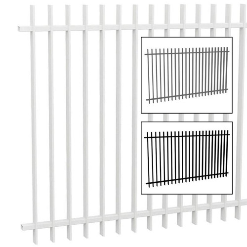 Designer Slat-Fence Pool Fence Panels and Gates are in stock and ready-to-go in Surfmist (off-white), Monument and Satin Black. Designer Slat-Fence Pool Fence Panels and Gates are in stock and ready-to-go in Surfmist (off-white), Monument and Satin Black.