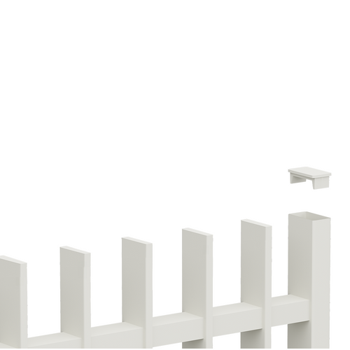 Designer Slat-Fence Gates feature powder coated alloy caps in the vertical slats and gate frame Designer Slat-Fence Gates feature powder coated alloy caps in the vertical slats and gate frame