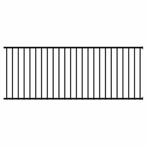 900mm high x 2400mm wide Aluminium Flat Top Panel, Powder Coated Black 900mm high x 2400mm wide Aluminium Flat Top Panel, Powder Coated Black