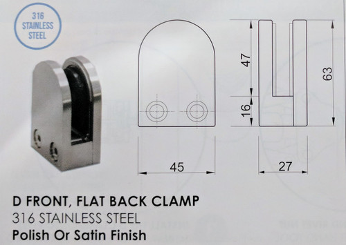 Diagram of Premium Stainless Steel D-Clamp - Round - Fence Guru | Fencing Suppliers Australia-wide – Since 2014 Diagram of Premium Stainless Steel D-Clamp - Round - Fence Guru | Fencing Suppliers Australia-wide – Since 2014