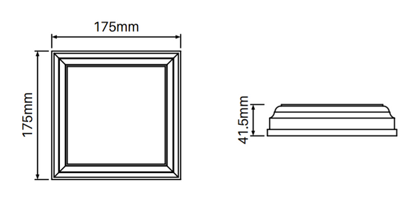 2 Part Domical Cover for PVC Posts with Base Plate System - Info