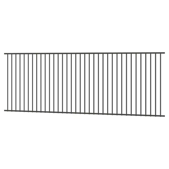 3m Extra Wide Pool Fence Panel - 3m wide x 1.2m high - Woodland Grey