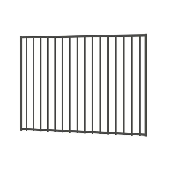 Extra Wide Single Gate - 1475mm wide x 1.2m high - Woodland Grey