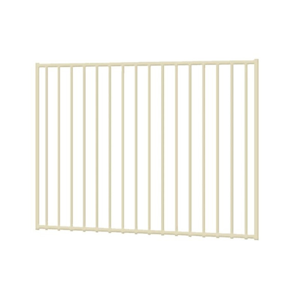 Extra Wide Single Gate - 1475mm wide x 1.2m high - Primrose Cream