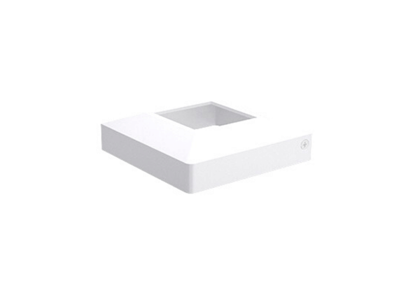 50x50mm Domical Pool Fence Post Cover - Pearl White
