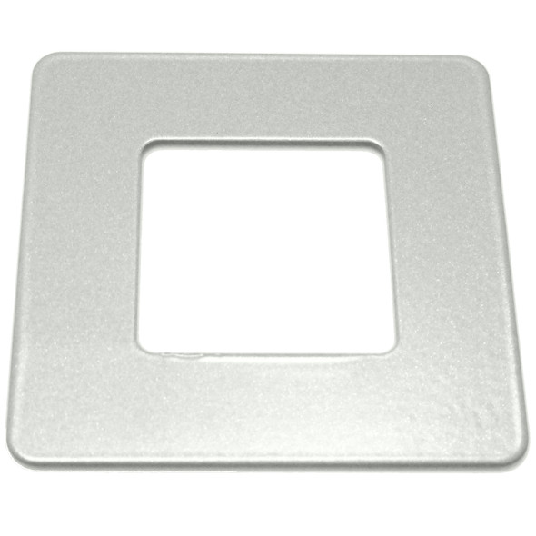 Core-Drilled Fence Post Flat Cover Plate - Primrose