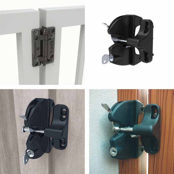 Single Gate Kit with Lockable Lokk-Latch