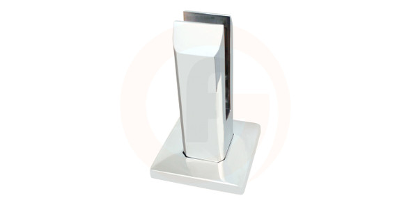 Satin Finish Base Plated Premium Heavy Duty Balustrade Grade Spigot 60mm x 45mm Square - Fence Guru | Fencing Suppliers Australia-wide – Since 2014