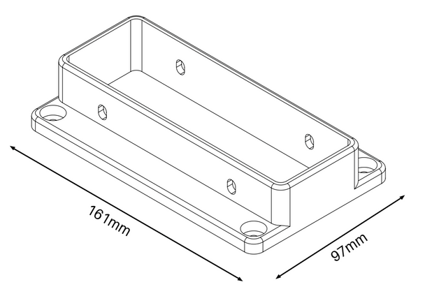 Semi Privacy Fencing Brackets (Pack of 3 with 8 screws) - Info