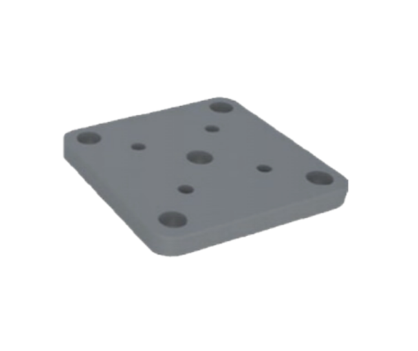 Base Plate Kit for 50mm Posts - top side