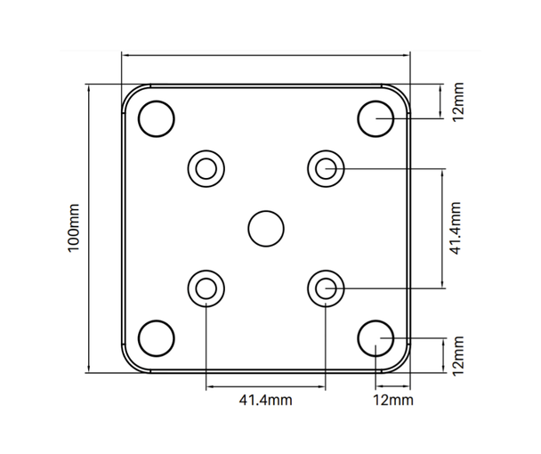 Base Plate Kit for 50mm Posts - info