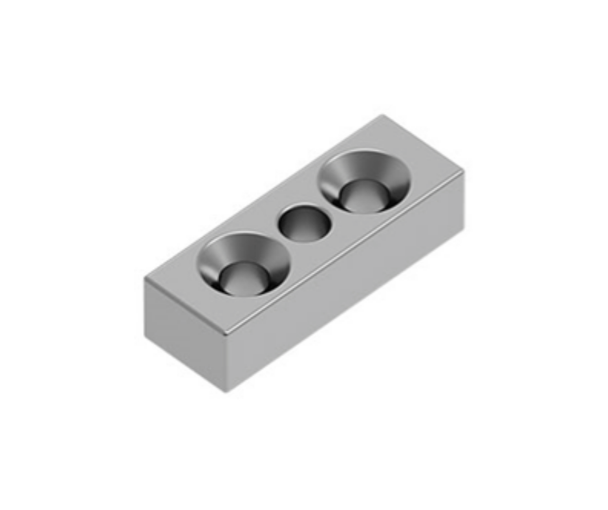 Vertical Support Rail Top/Bottom Plate - Choose your colour