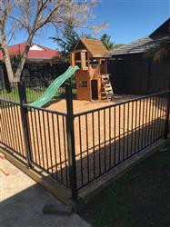 900mm Fence Panels Around Playground