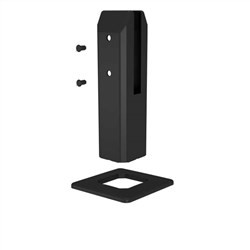 Matt Black (ASA Thermoplastic) Pool Glass Insulated Cover and Stainless Spigot