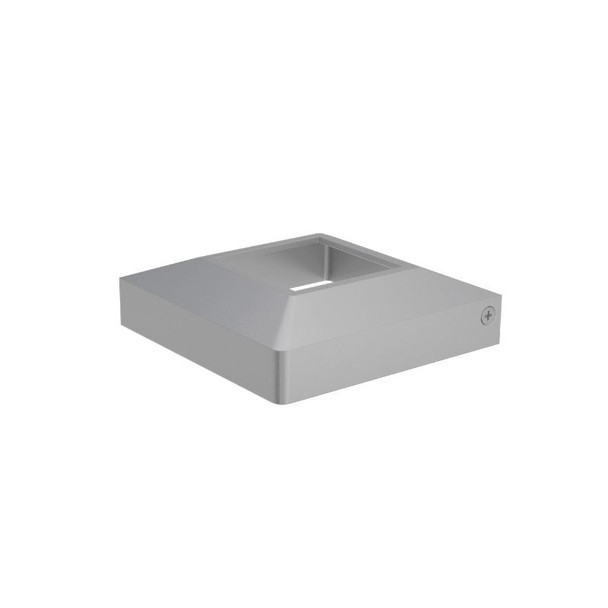 Domical Cover for 50mm Wide Pool Fence Posts - Silver