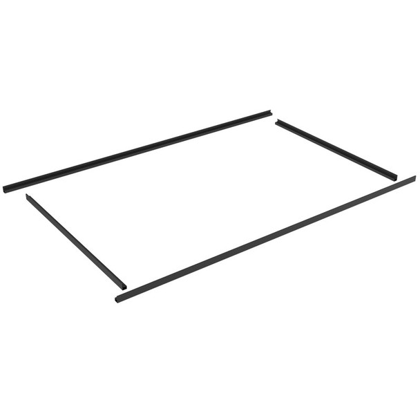 Premium Perforated Pool Fence Panel 38x25mm Framing Rail Kit.