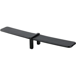 Matt Black Powder Coated Stainless Square Mini 25mm x 21mm Inline Joiner - Fence Guru | Fencing Suppliers Australia-wide – Since 2014