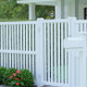 PVC Verti Slat - 1.8m Semi-Privacy Slat-Fence