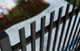 Vertical Semi-Privacy Slat-Fence