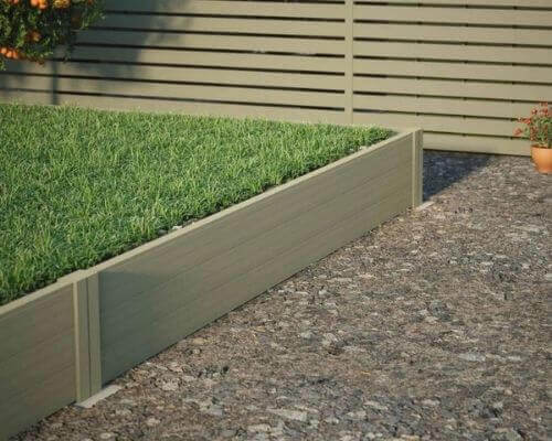 Aluminum Retaining Wall - Very Simple Installation